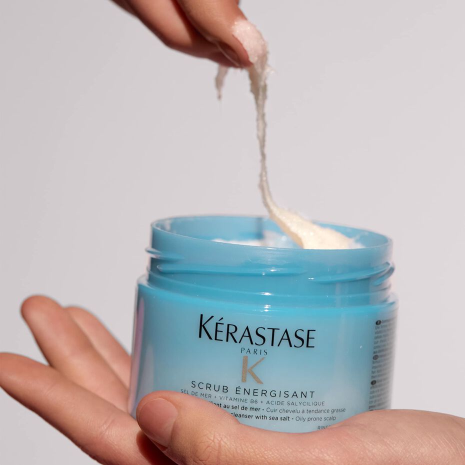 FUSIO SCRUB - Exfoliant purifiant pour cuir chevelu Scrub Énergisant