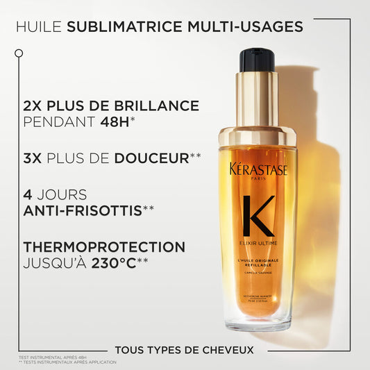 ÉLIXIR ULTIME - L’Huile Originale Rechargeable