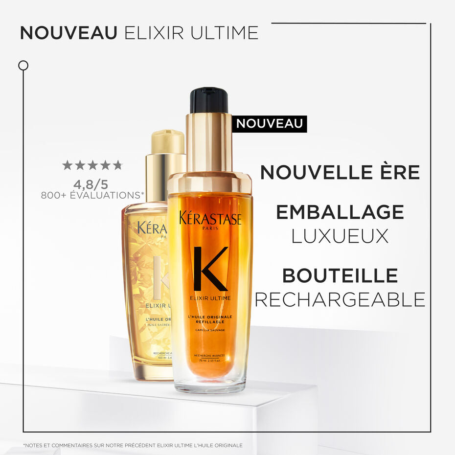 ÉLIXIR ULTIME - L’Huile Originale Rechargeable