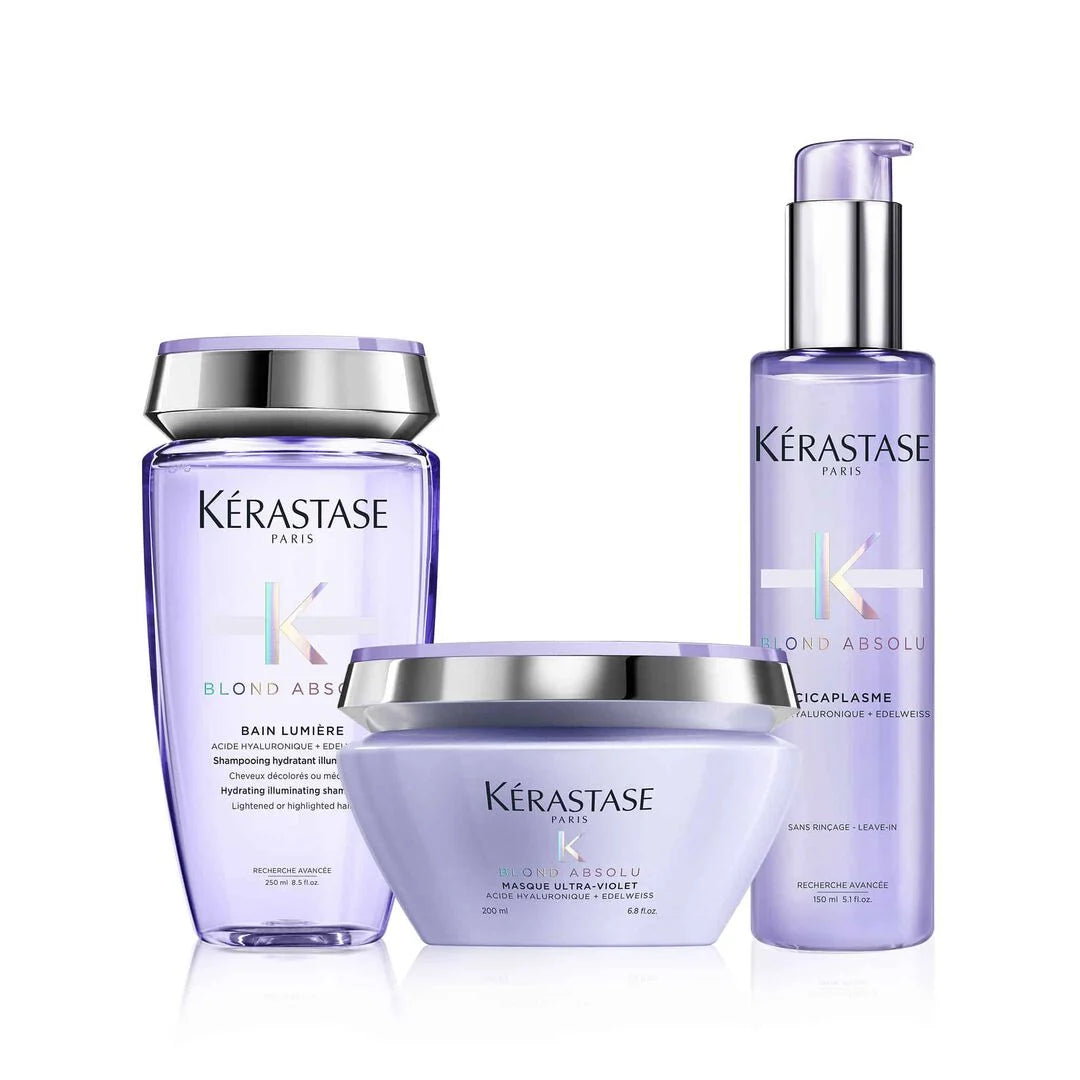 Routine illuminatrice anti-reflets dorés Blond Absolu