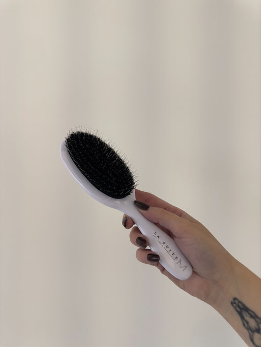 Brosse à poils de sanglier et de nylon