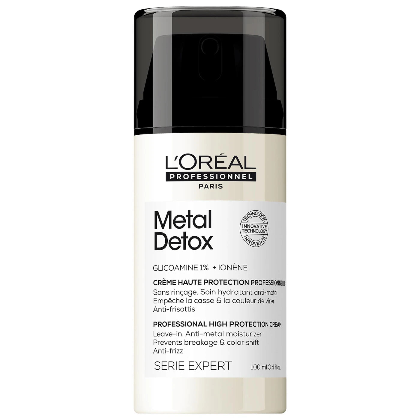 Crème Metal Detox Haute Protection Sans Rinçage