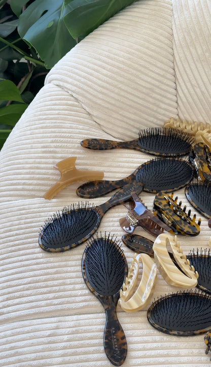 Brosse démêlante tige de nylon