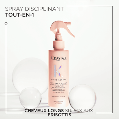 GLOSS ABSOLU - Spray Lait Glaze Anti-Frisottis Tout-en-unq