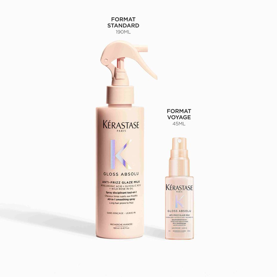 GLOSS ABSOLU - Spray Lait Glaze Anti-Frisottis Tout-en-unq