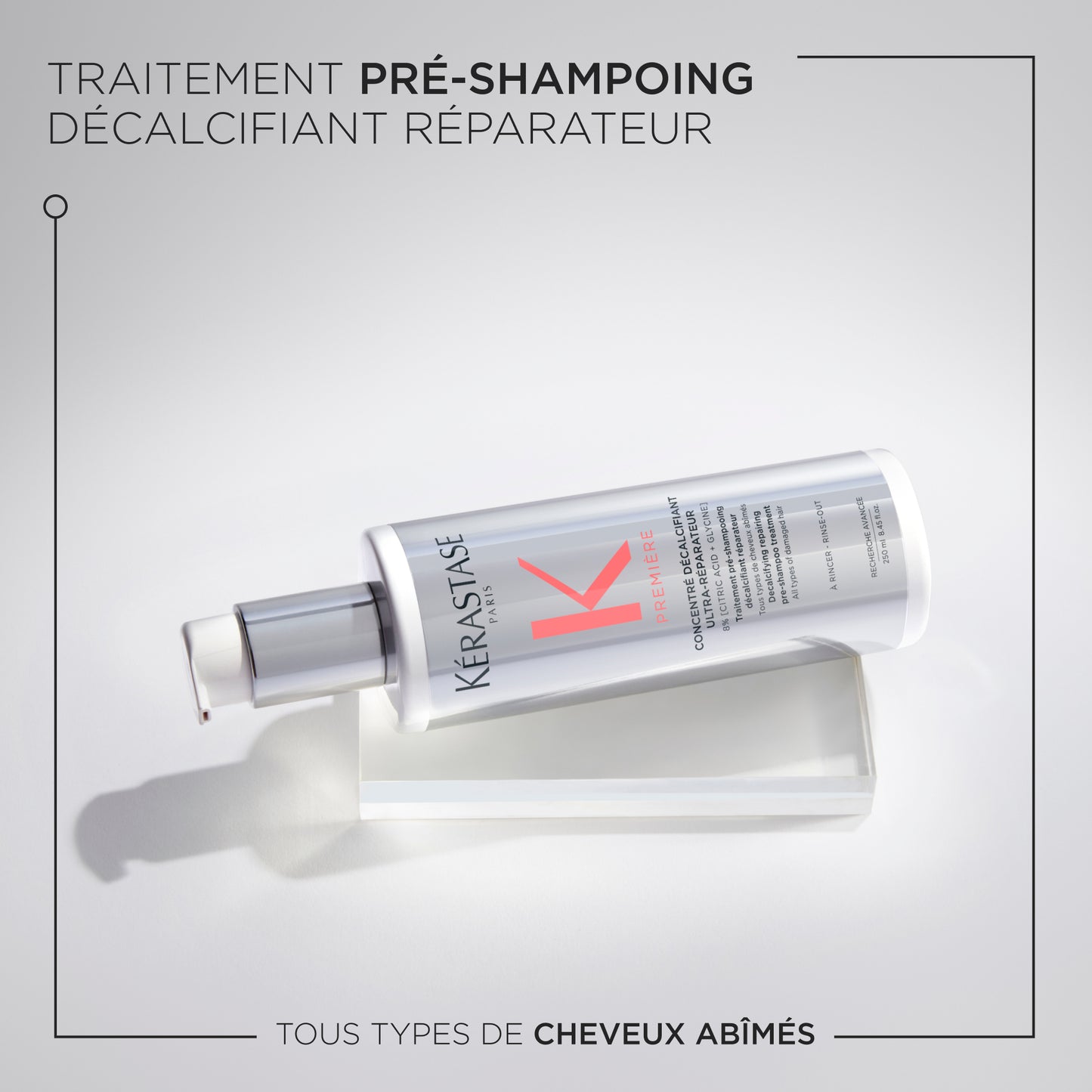 PREMIÈRE - Traitement Pré-shampooing Concentré Décalcifiant Ultra-Réparateur