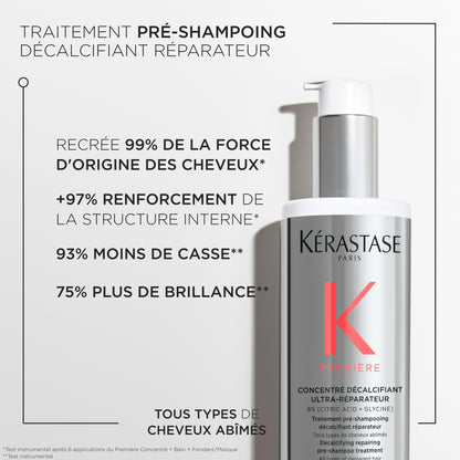 PREMIÈRE - Traitement Pré-shampooing Concentré Décalcifiant Ultra-Réparateur