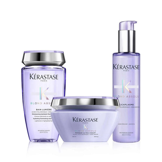 Routine illuminatrice anti-reflets dorés Blond Absolu
