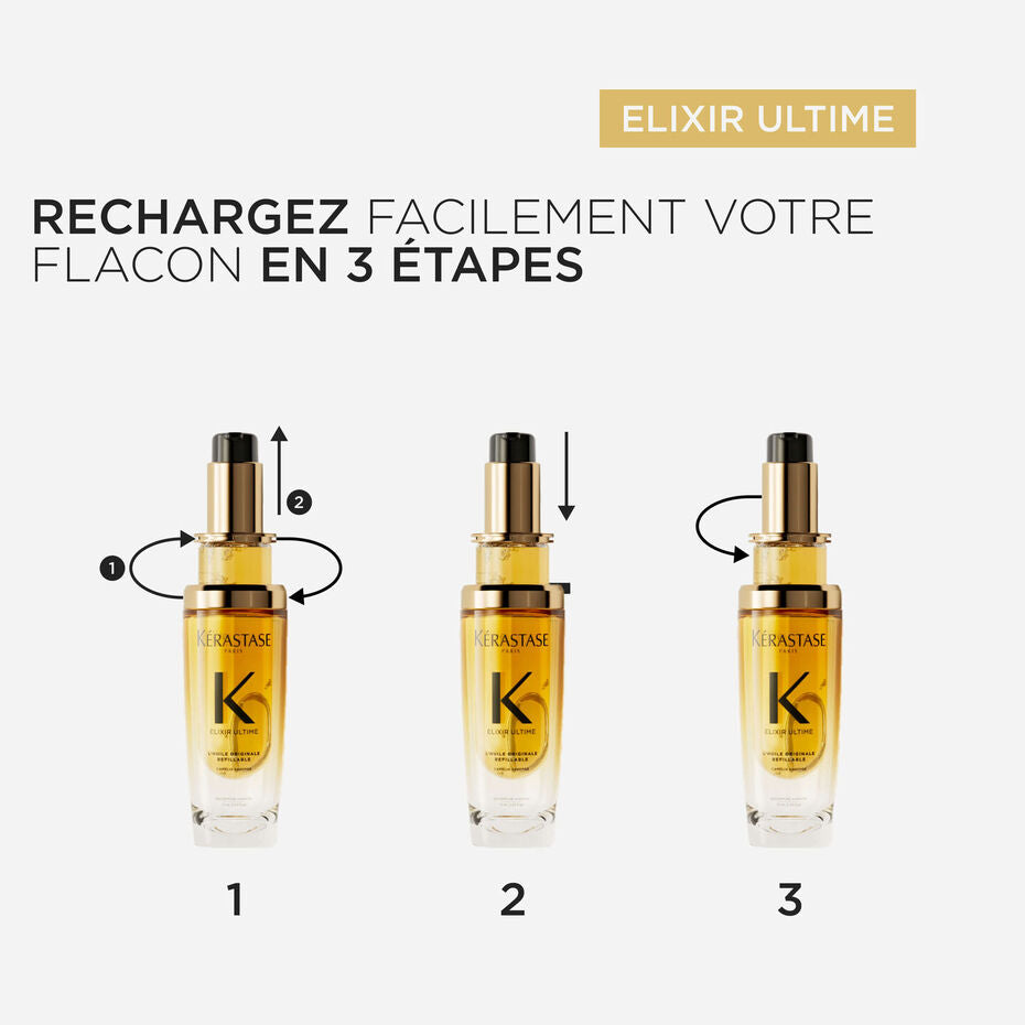 ÉLIXIR ULTIME -  L’Huile Originale Rechargeable